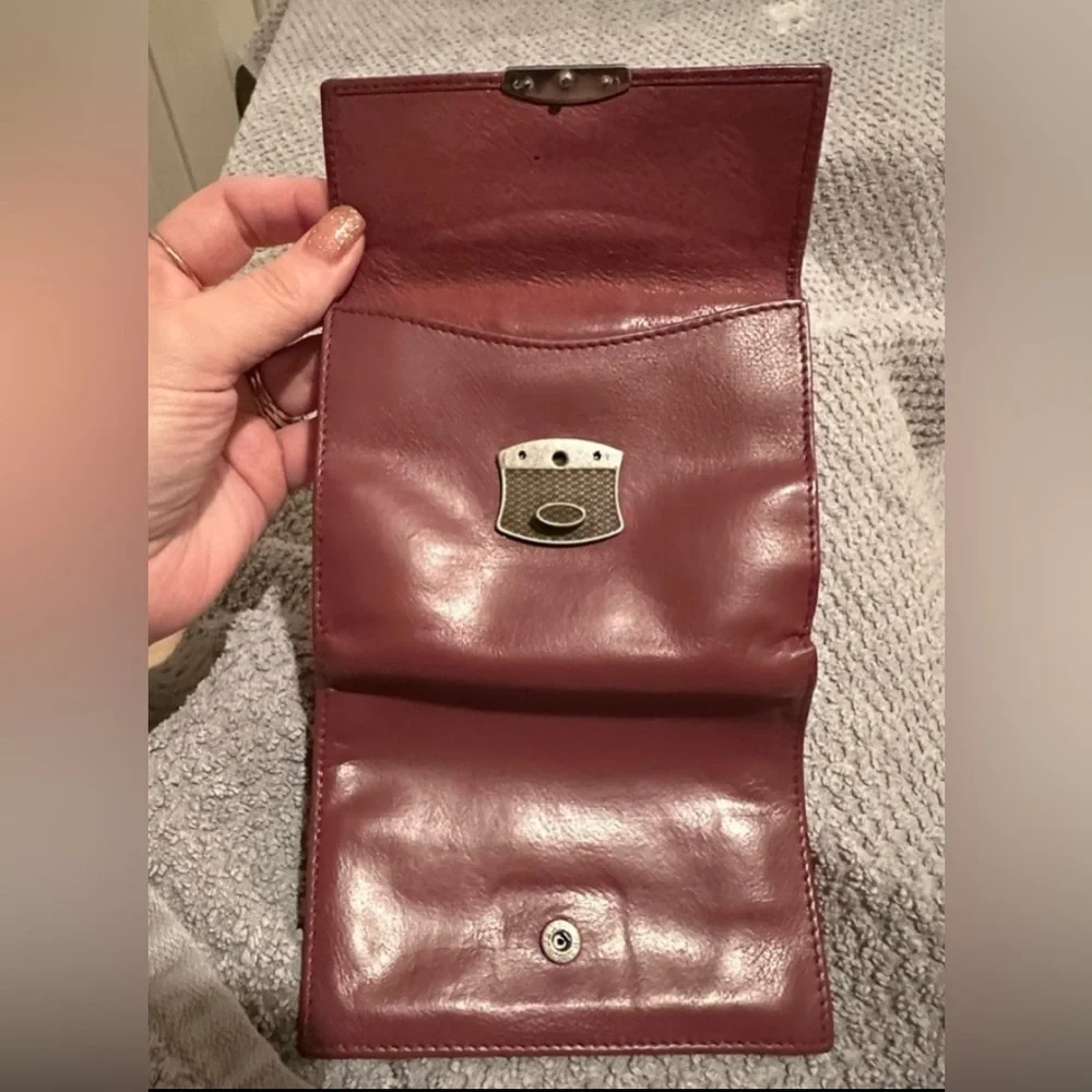 Prada Vintage Burgundy Leather Wallet - Picture 3 of 13